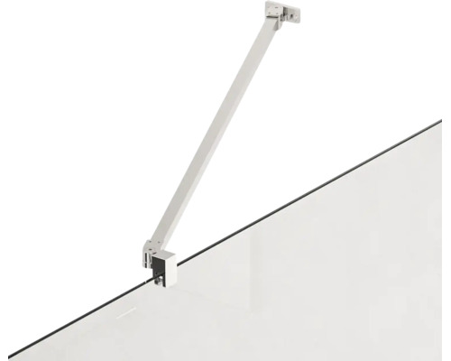 Stabilisatiestang voor douchewand van metaal voor wandmontage