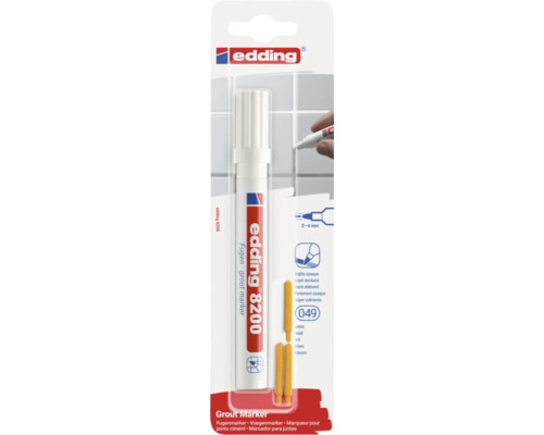 Edding 8200 voegenstift voor tegels met reservetips