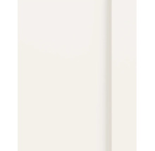 Detailopname van een gladde binnendeur met een verticale profielrand.