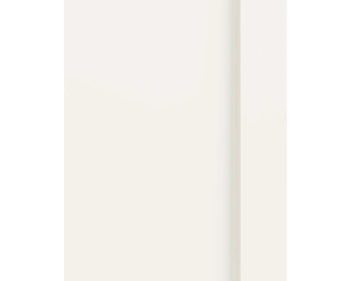 Detailopname van een gladde binnendeur met een verticale profielrand.