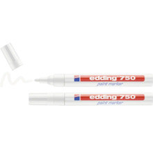 Edding 750 lakmarker met afgenomen dop en belettering
