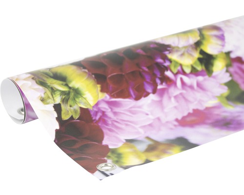 Rolbanner met bloemenpatroon