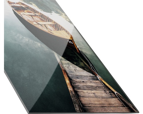 Decoratieve afbeelding met bootmotief