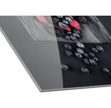Decoratieve plaat met bessenmotief