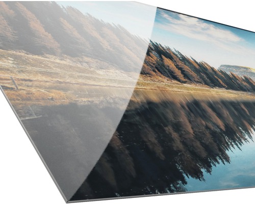 Acrylglasfoto met bosmeermotief