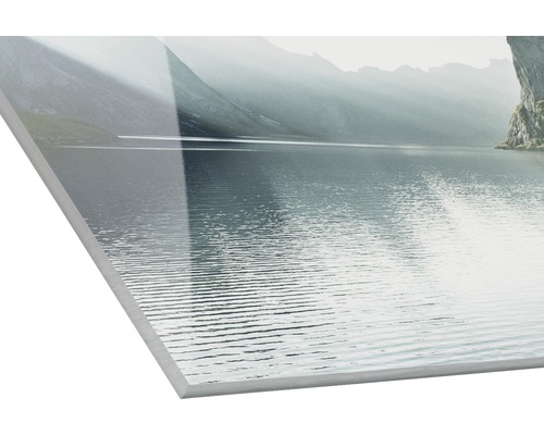 Acrylglasfoto met bergmeermotief