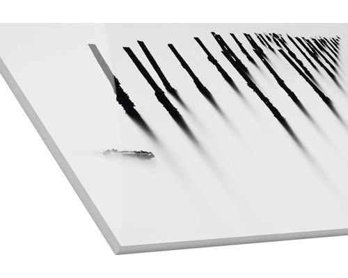 Foto op hardboard met kustmotief