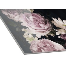 Decoratieve plaat met bloemmotief