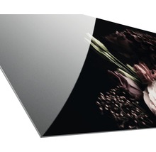 Decoratieve plaat met bloemmotief