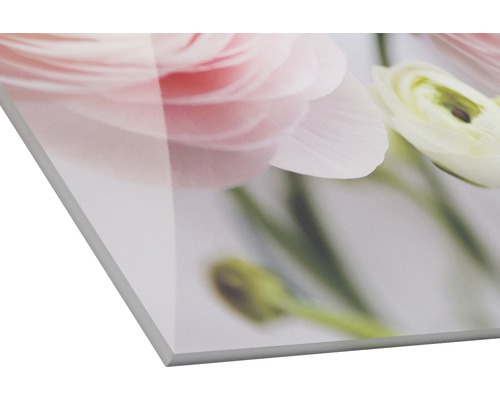 Acrylglas foto met bloemmotief
