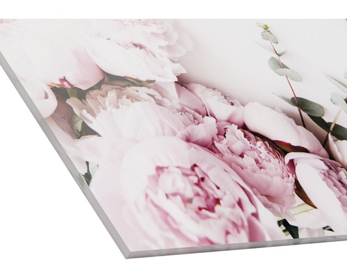 Acrylglasfoto met bloemmotief