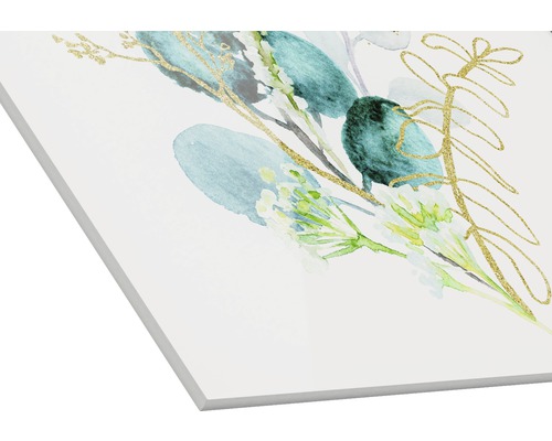 Decoratieve afbeelding met plantmotieven