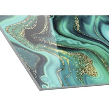 Decoratieve plaat met marmerpatroon