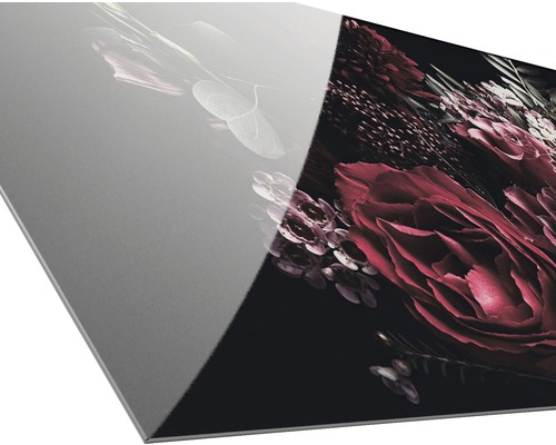 Decoratieve plaat met bloemmotief