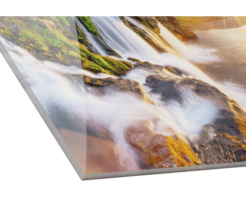 Acrylglas foto met watervalmotief