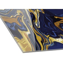 Decoratieve tegel met abstract marmerpatroon