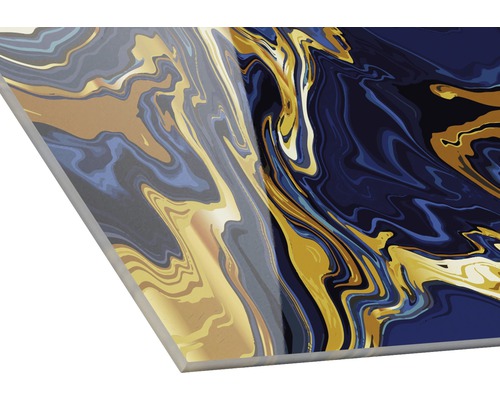 Decoratieve tegel met abstract marmerpatroon