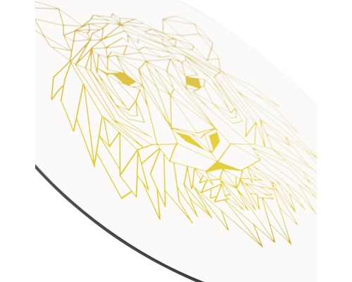 Grafisch leeuwenmotief