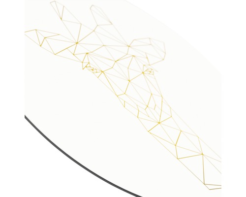Geometrische girafafbeelding
