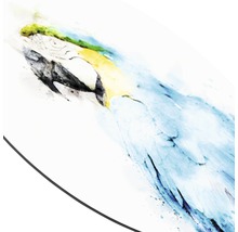 Illustratie van een papegaai in aquarel stijl