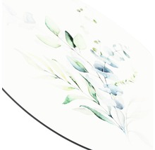 Decoratief tafelbladpatroon met bladmotief