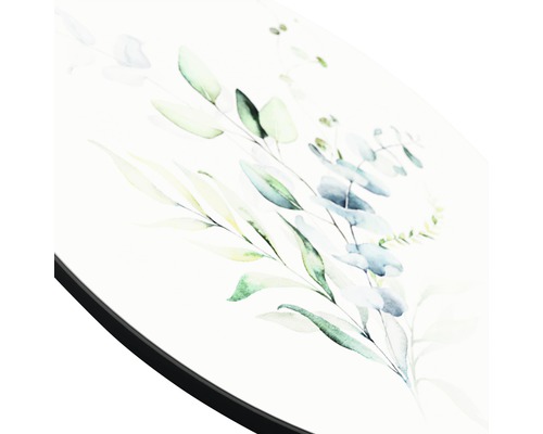Decoratief paneel met plantmotief