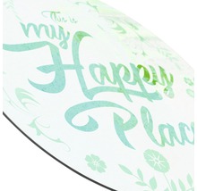 Decoratieve wandplaat met de tekst ''This is my Happy Place''