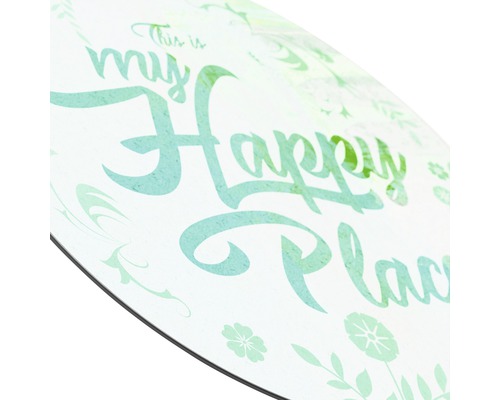 Decoratieve wandplaat met de tekst ''This is my Happy Place''