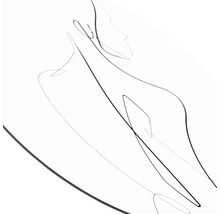 Abstracte weergave van lijnen op een witte achtergrond