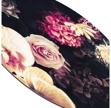 Decoratieve plaat met bloemmotief
