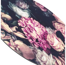 Decoratieve plaat met bloemmotief