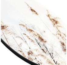 Decoratieve muurdecoratie met grassenmotief
