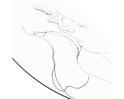 Abstracte potloodtekening op papier