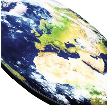 Globe ontwerp op een tafelblad, toont Europa en Afrika