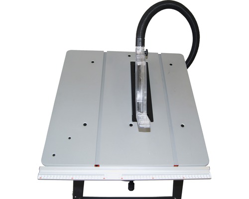 Tafelcirkelzaag met afzuiginstallatie