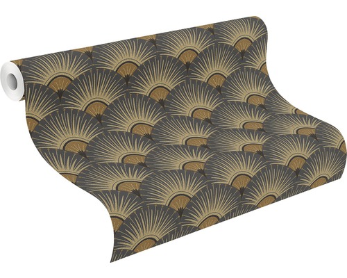 Behangrol met waaierpatroon