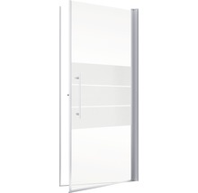 SCHULTE Nis douchedeur Alexa Style 2.0 decor depoli light 90x192 cm aluminium
