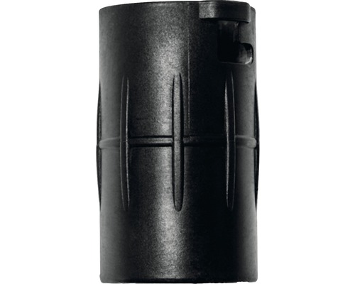 Zwarte kabelwartel van kunststof