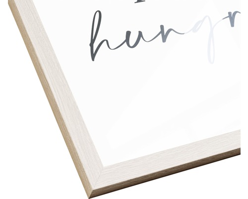 Detailopname van een fotolijst met houten structuur