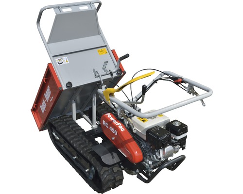 PowerPac RC 450 rupsdumper voor het transporteren van materialen op bouwplaatsen en in de tuin
