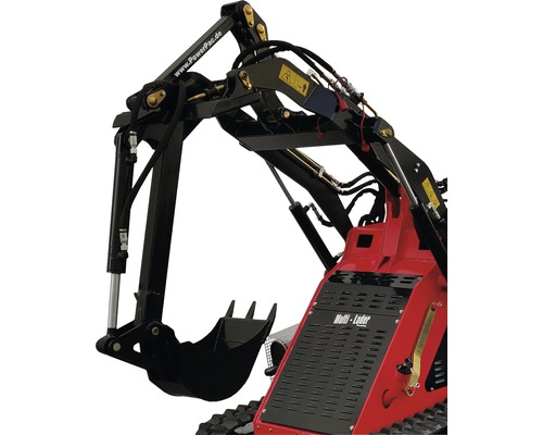 Aanbouwgraafmachine voor mini-lader