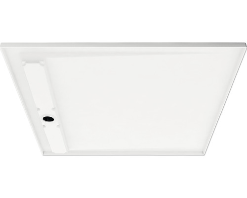 Rechthoekige douchebak met afvoer