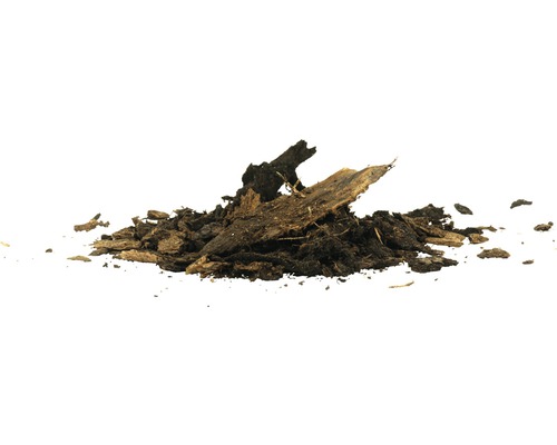 Close-up van mulchmateriaal voor bodembedekking