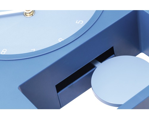 Detailweergave van een slingeruurwerk met wijzerplaat