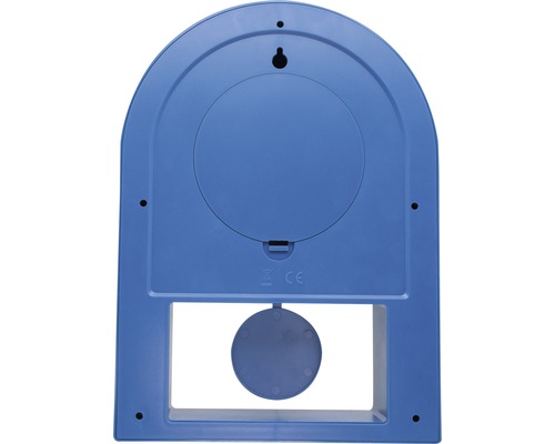 Achterkant van een slingerklok voor wandmontage