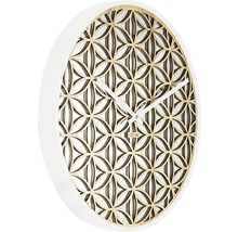 NEXTIME Wandklok Bella hout ø 50 cm