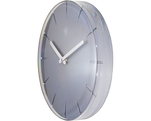 Wandklok met wijzerplaat en tijdweergave