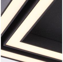 Close-up van een plafondlamp met LED elementen