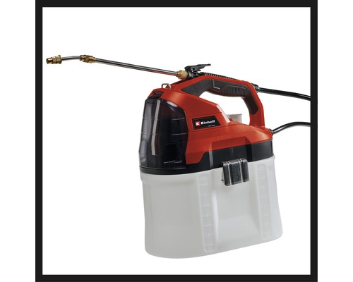 Einhell accudrukspuit met tank en spuitlans