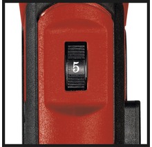 Instelwiel met het cijfer 5 op een elektrisch gereedschap